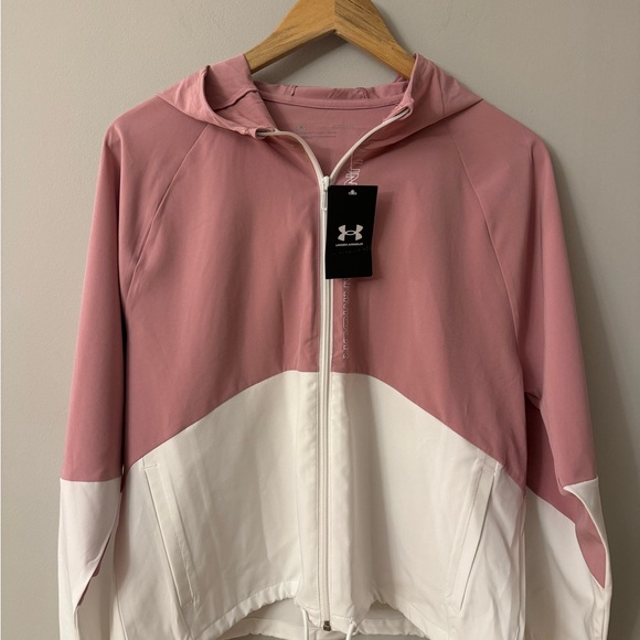 NWT Under Armour Women’s Full Zip Hooded Jacket Size Small - Picture 4 of 10